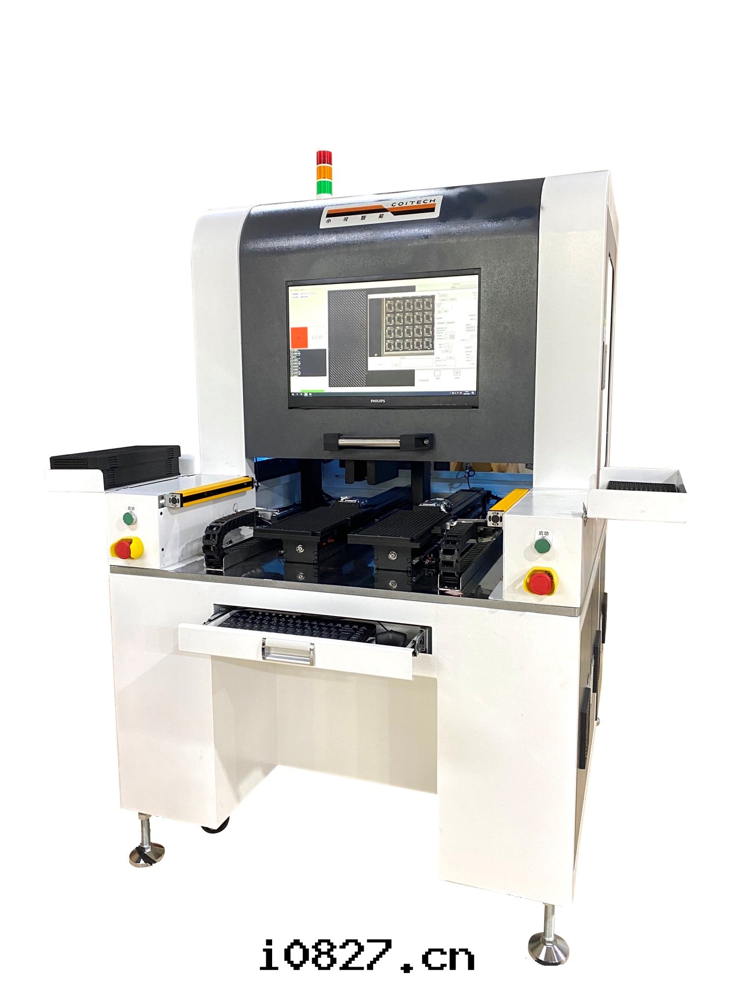 双平台(tái)半自(zì)動(dòng)3D AOi檢測設備